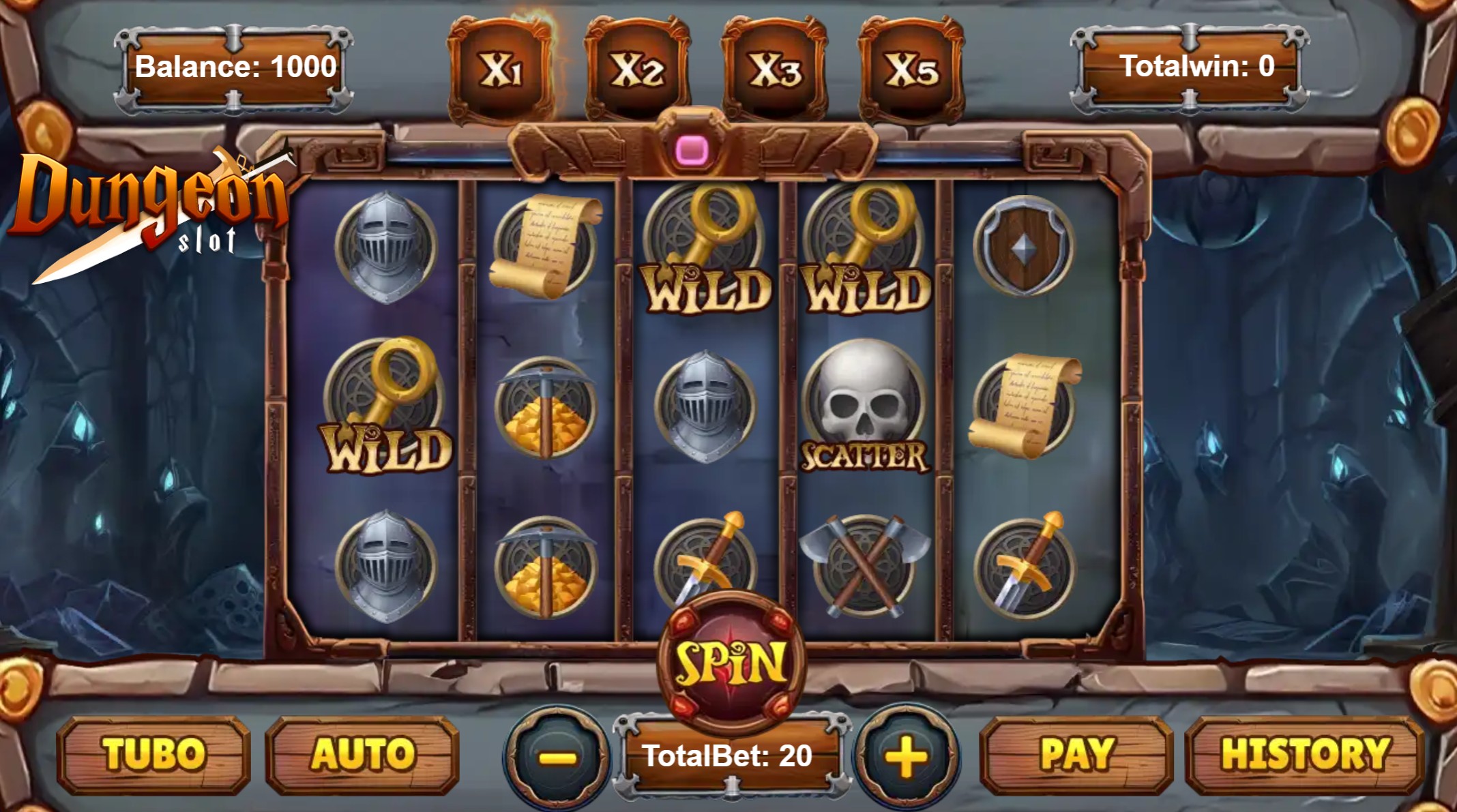 Dungeon Slot Gameplay